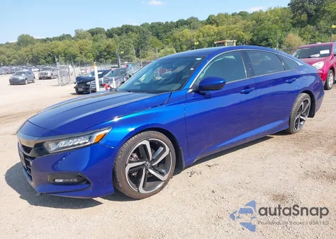 2018 Honda Accord Sport from USA, damaged, VIN 1HGCV1F33JA220199